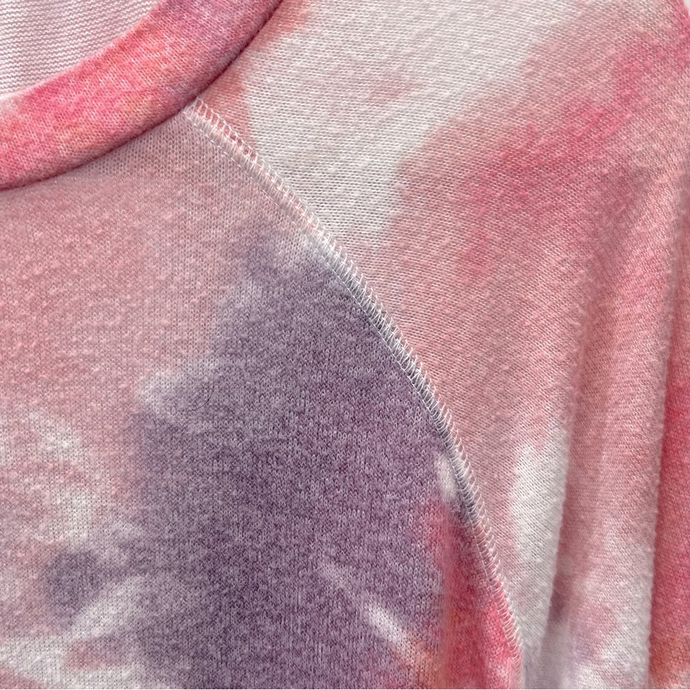 PINK Victoria's Secret Pink and Purple Tie-Dye Top - Picture 4 of 7